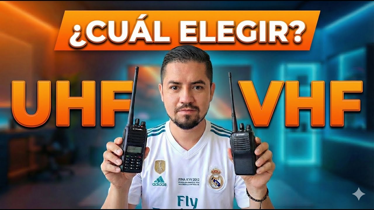 UHF o VHF: La Gu&iacute;a FINAL para Elegir tu Radio (&iexcl;No Compres Hasta Ver Esto!)