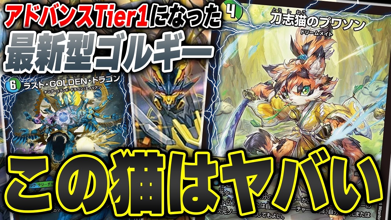 【殿堂回避】何故？？？？どう見てもアウトな『刀志猫型ゴルギ―オージャー』の動きがヤバい【デュエマ/デュエルマスターズ】