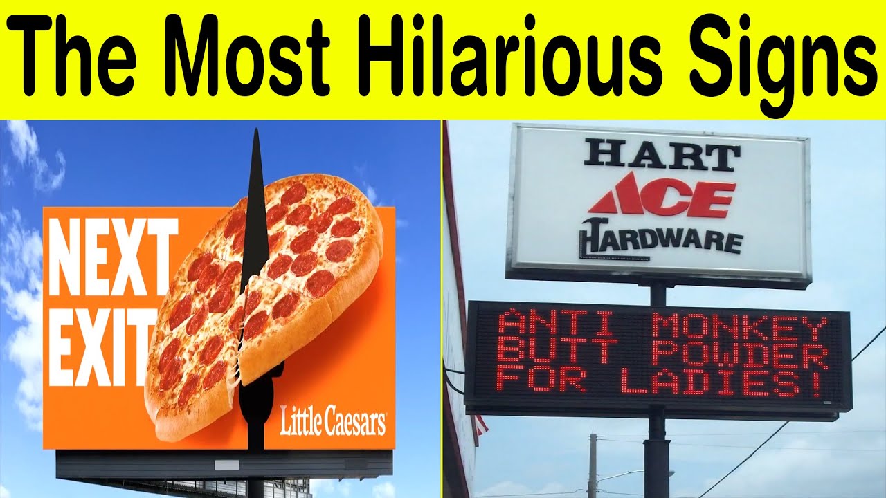 The Most Hilarious Signs Ever—You Won’t Believe These Exist!  || Happy Panda