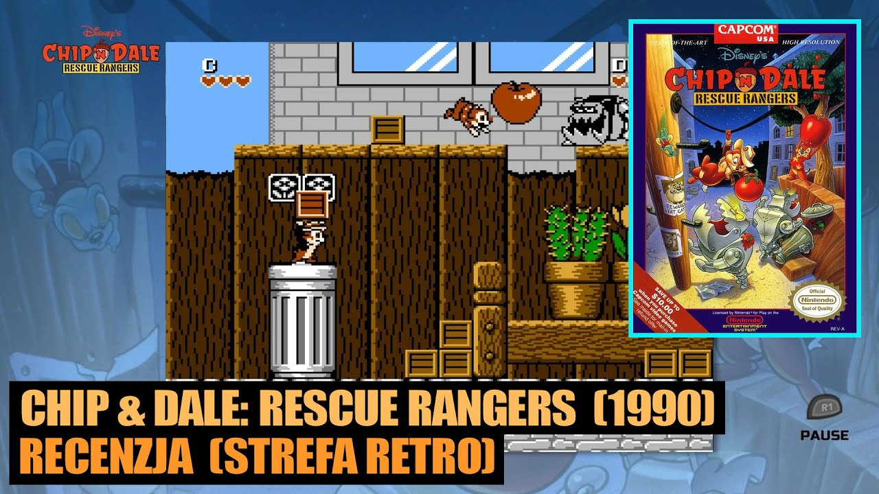 Chip & Dale: Rescue Rangers (1990) - recenzja (Strefa Retro) - jak dzisiaj gra się w hit z NES-a?