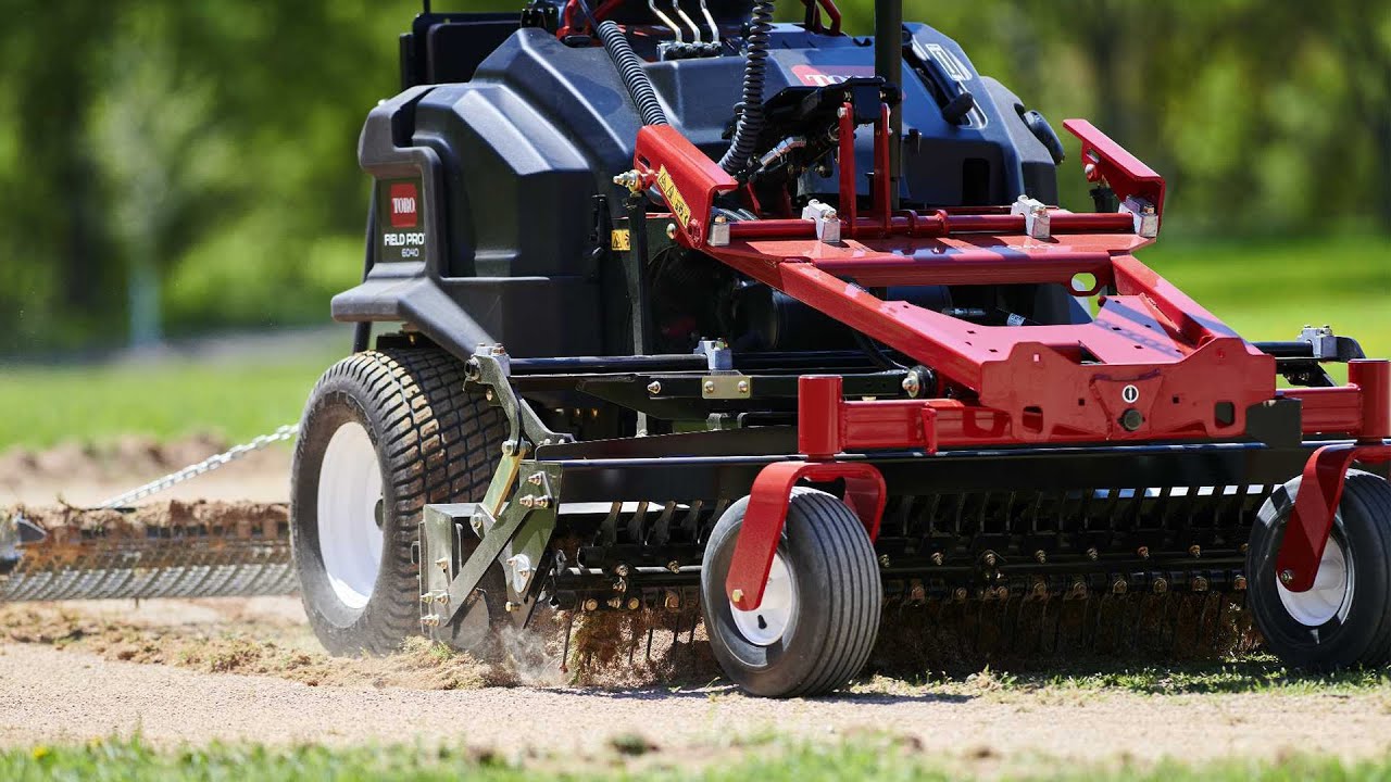 Toro Field Pro 6040 Infield Groomer | In action in Colorado