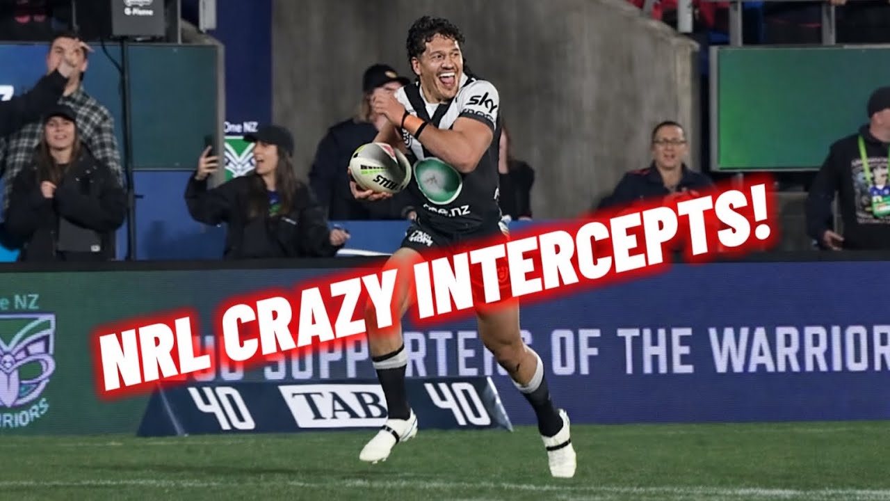 NRL CRAZY Intercepts!