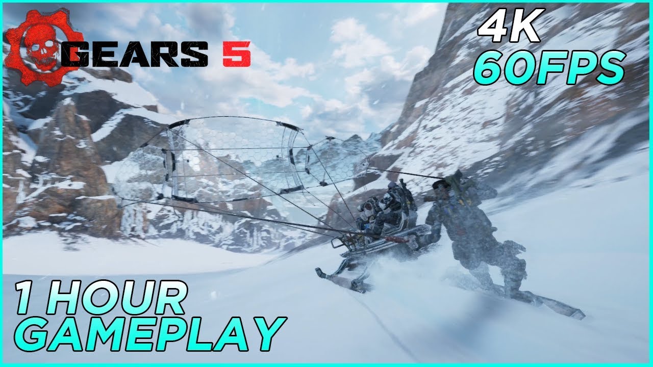 Gears 5 - 1 Hour NEW Gameplay - Open World 2019 - 4K 60FPS