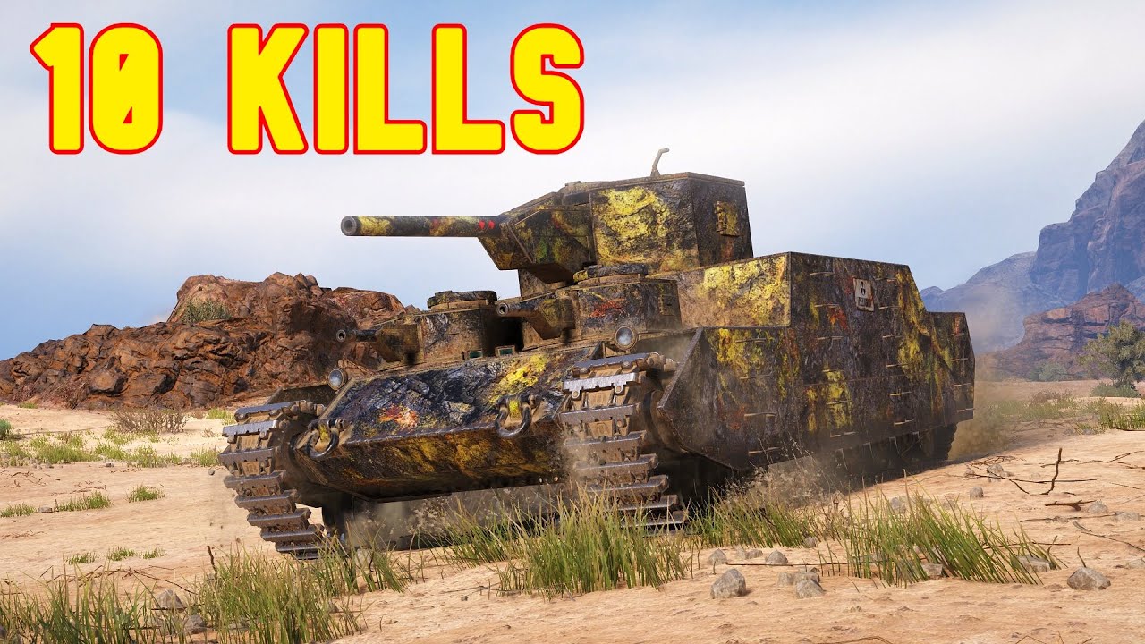 World of Tanks O-I - 10 Kills