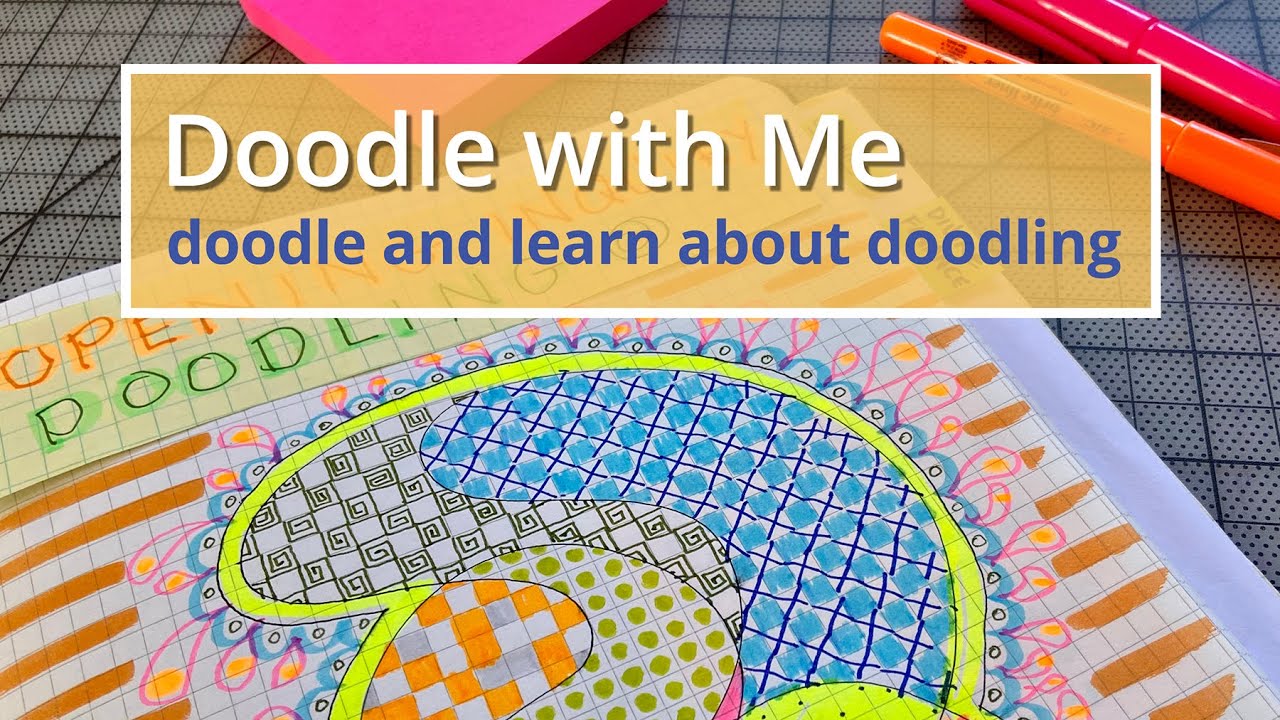 Doodle with me! 10 minutes of peace, presence, and creativity