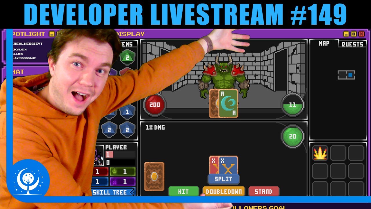 Retro Roguelike Blackjack RPG Indie Dev! Ep:149 #gamedev #rpgmaker #roguelike