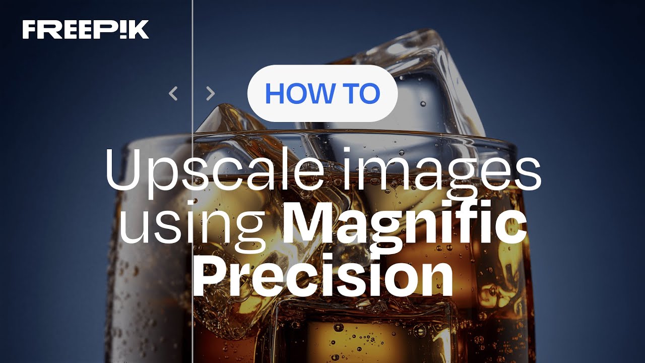 How to upscale images using Magnific Precision | Freepik How-To