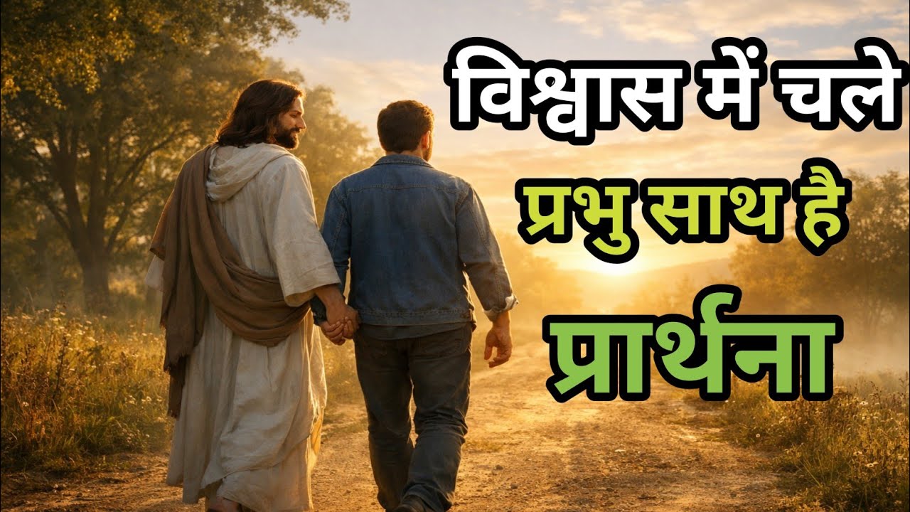 प्रभु के साथ विश्वास में चलें | Walk in Faith  with The God Night Prayer | @Dailyfaithfullpryer 