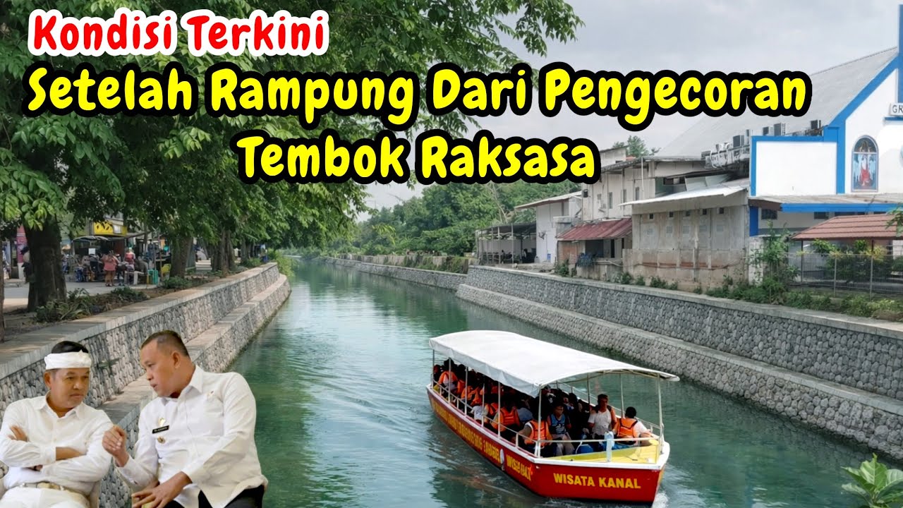 VIRAL ‼️ Pengecoran Tembok Rampung, Bantaran Kali Kini Lebih Aman #kangdedimulyadi #kdm #bapakaing 
