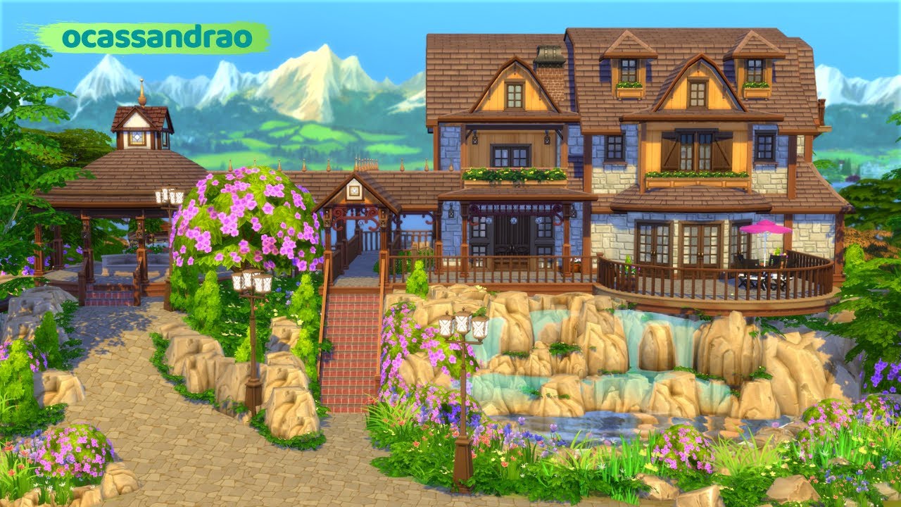 Une décision irrévocable | Maison rustique | Les Sims 4