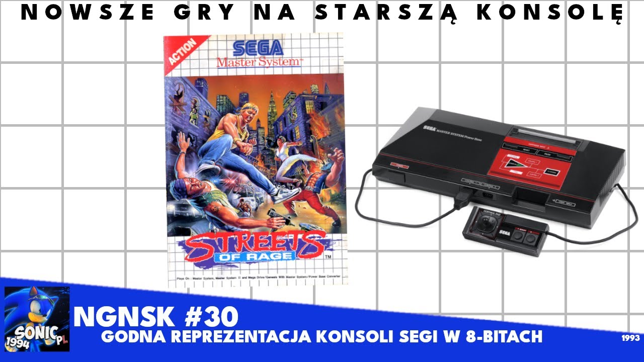 Newer games for older consoles #30 - Streets of Rage (Master System)