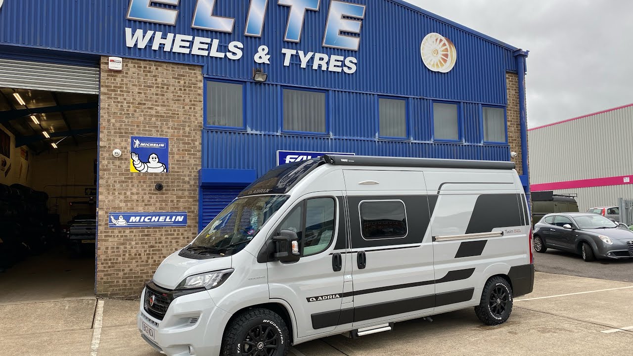 New wheels and tyres for the Adria Twin