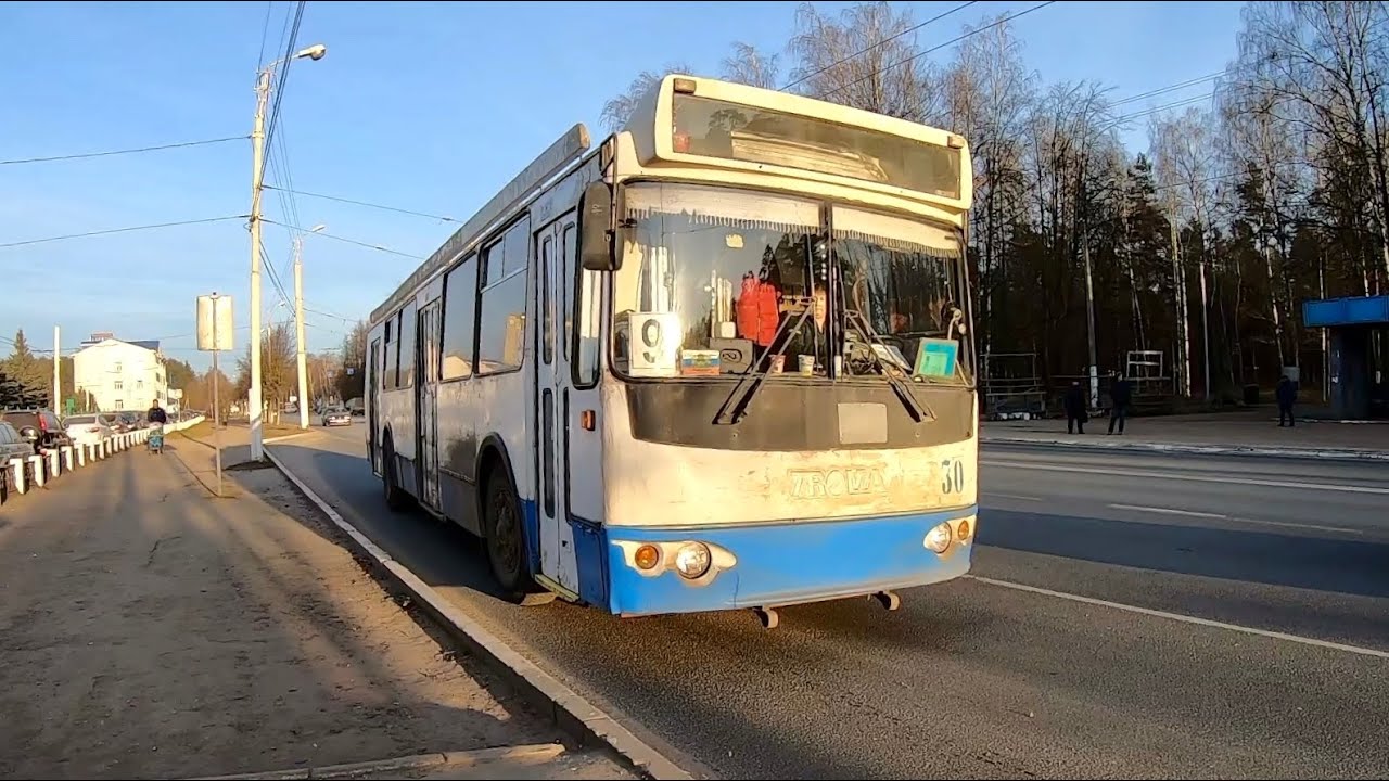 Костромской троллейбус, маршрут №9 (Троллейбусное депо - м-н Паново)