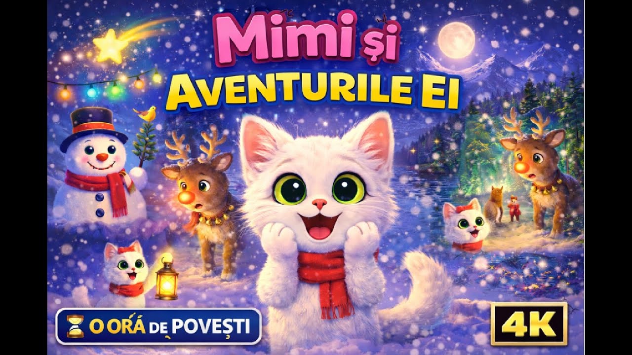 Mimi – Oră de Povești de Iarnă ❄️ | 1 Oră de Aventuri cu Moș Crăciun și Prietenii