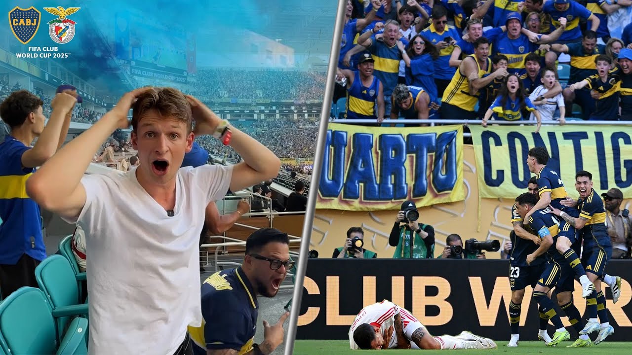 THE MOMENT BOCA JUNIORS TAKEOVER the CLUB WORLD CUP