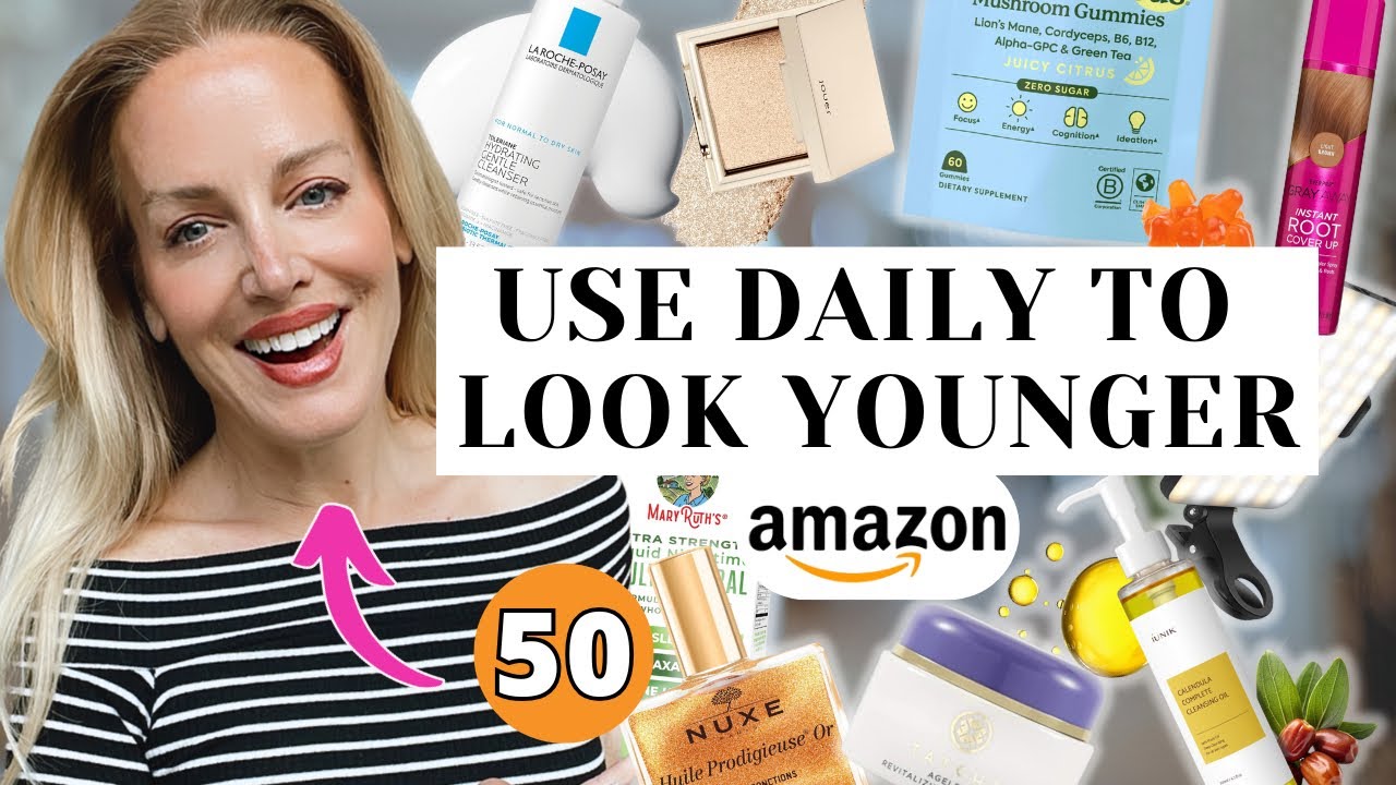 15 AMAZON products I USE Daily  to LOOK and FEEL 10 years younger