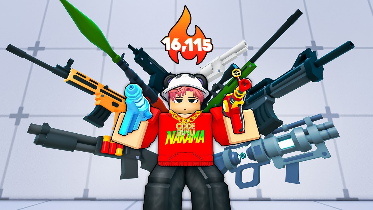 I Mastered EVERY Gun in Roblox Rivals