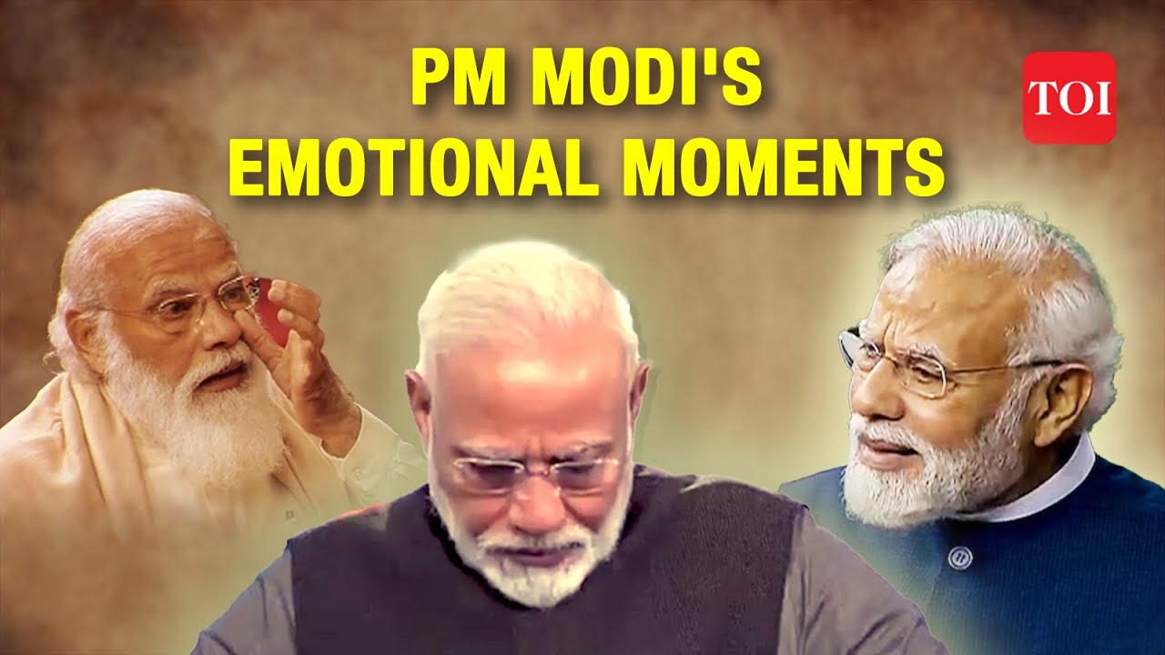 PM Modi's 73rd Birthday: 9 times PM got emotional or cried during his speeches