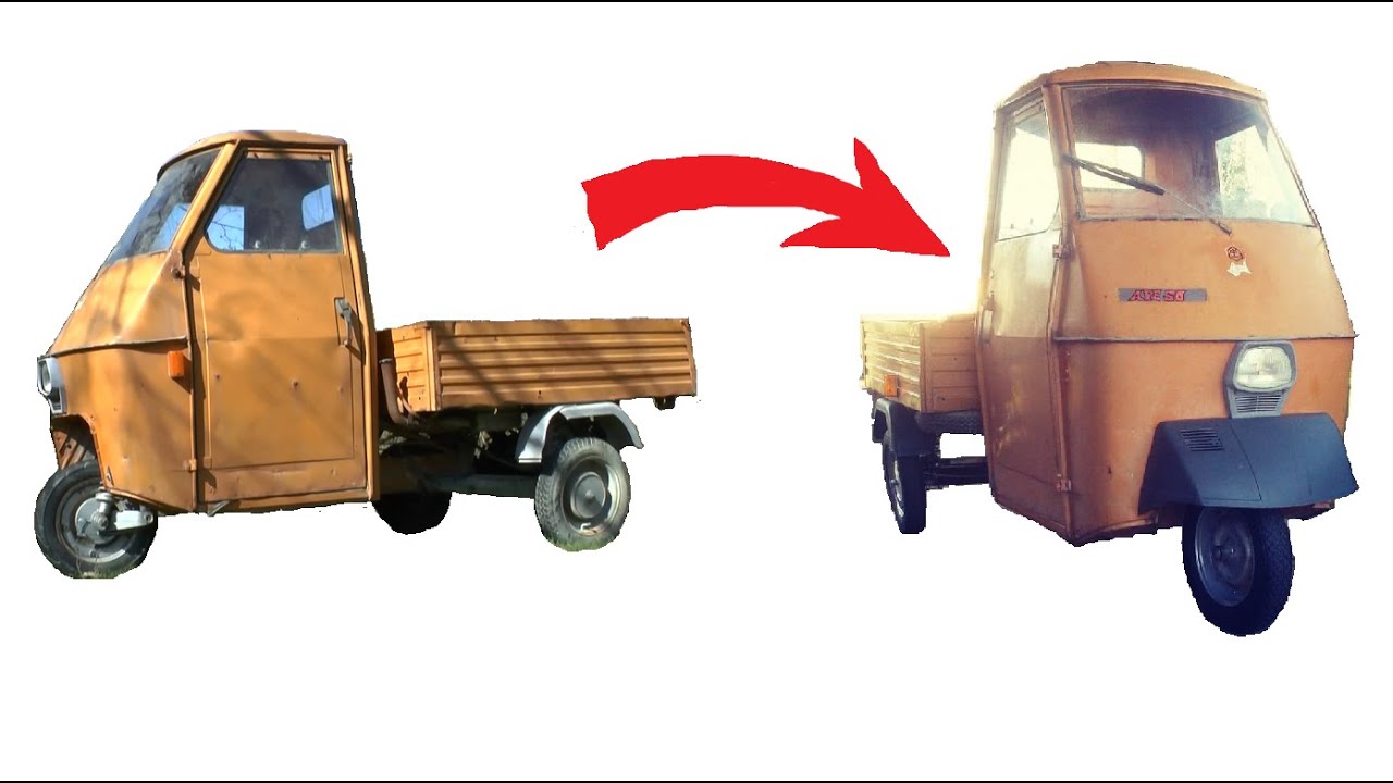 Der Piaggio Ape 50 Umbau Spezial - Die Apeschrauber
