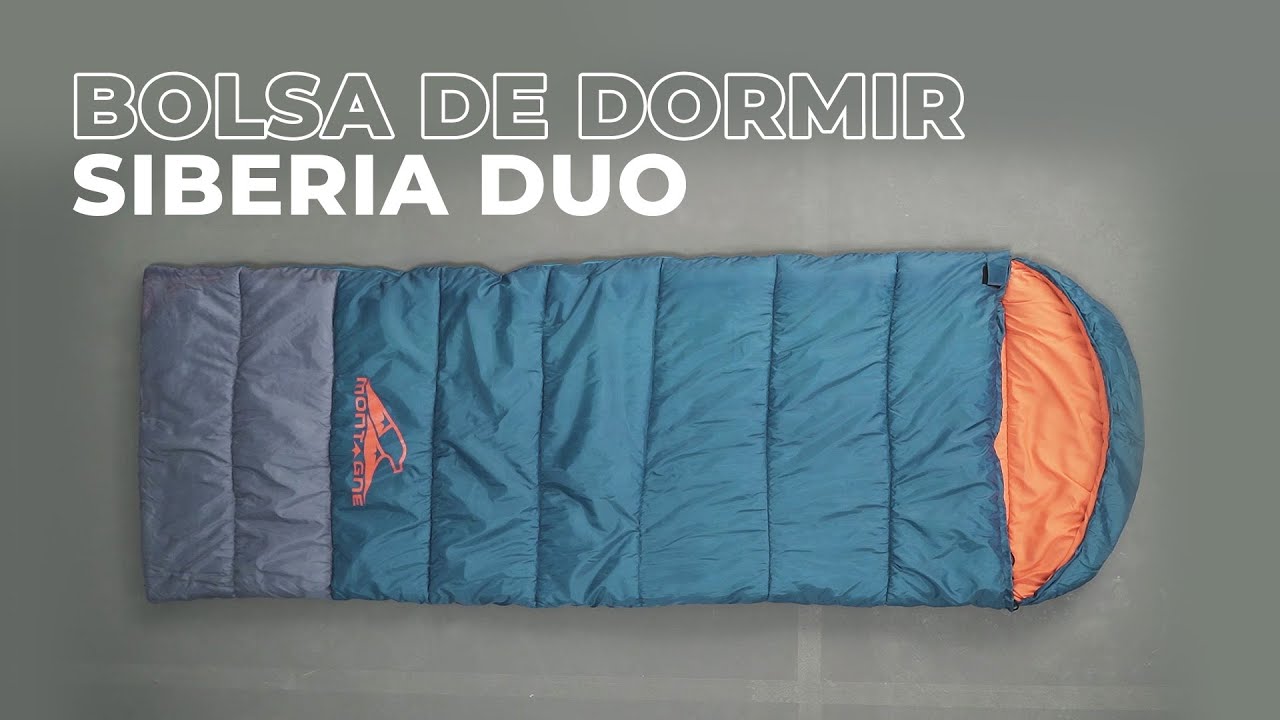 Bolsa de dormir Siberia Duo con Capucha | Montagne