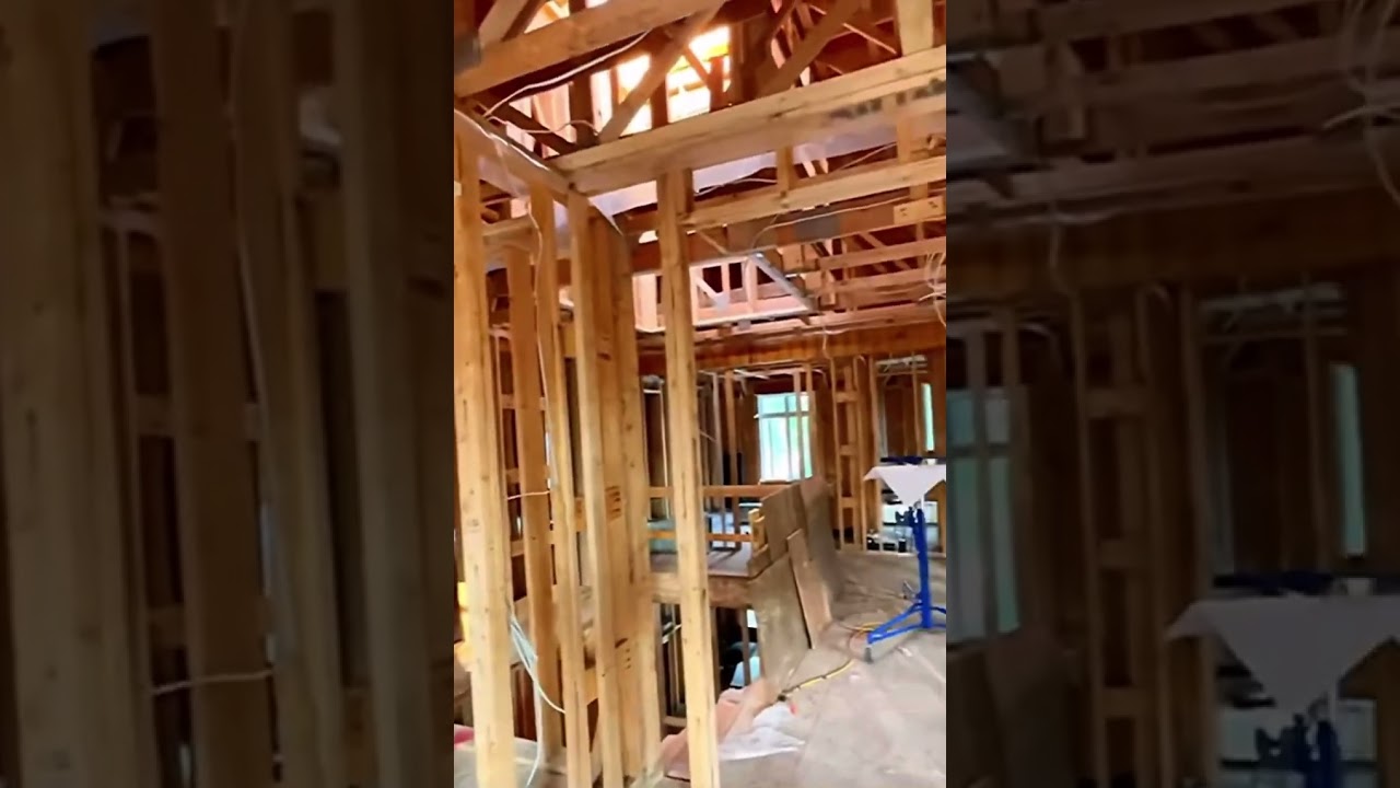 How houses are built in Canada | Canadian homes made of wood 🇨🇦