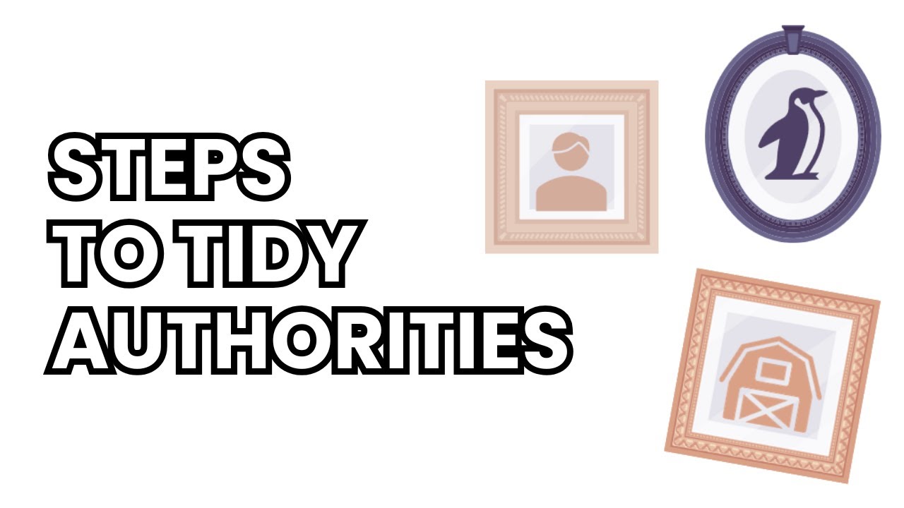 Authority Control Steps from Initial to Ongoing Processing