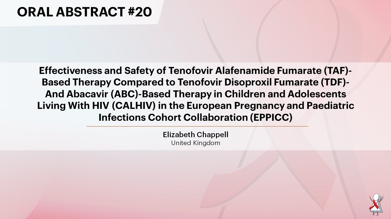 Effectiveness and Safety of Tenofovir Alafenamide Fumarate (TAF)-Based (...) - Elizabeth Chappell