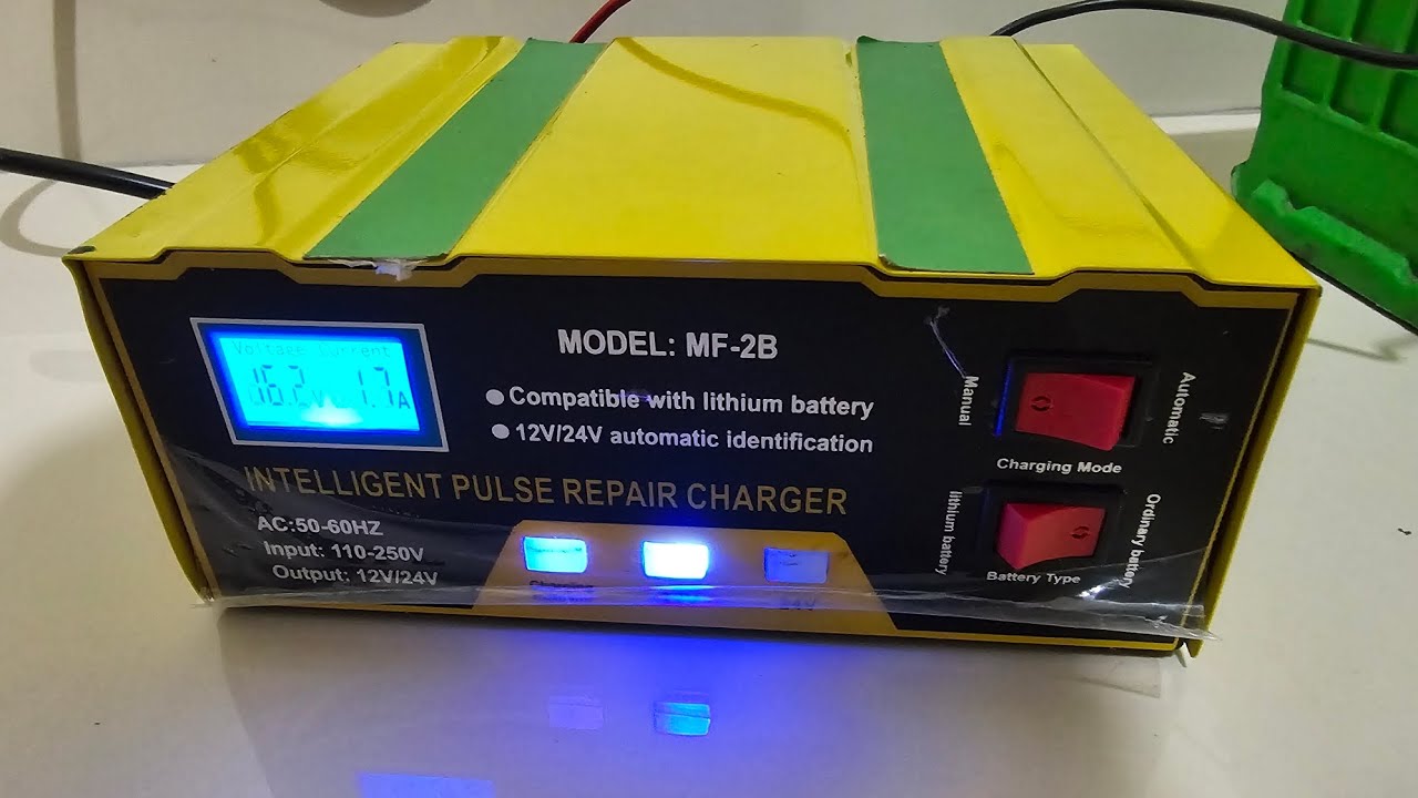 Intelligent pulse repair charger for Car battery charging MF-2B