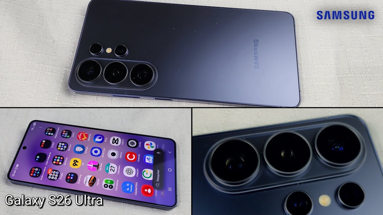 Unboxing (desembalando) Samsung Galaxy S26 Ultra