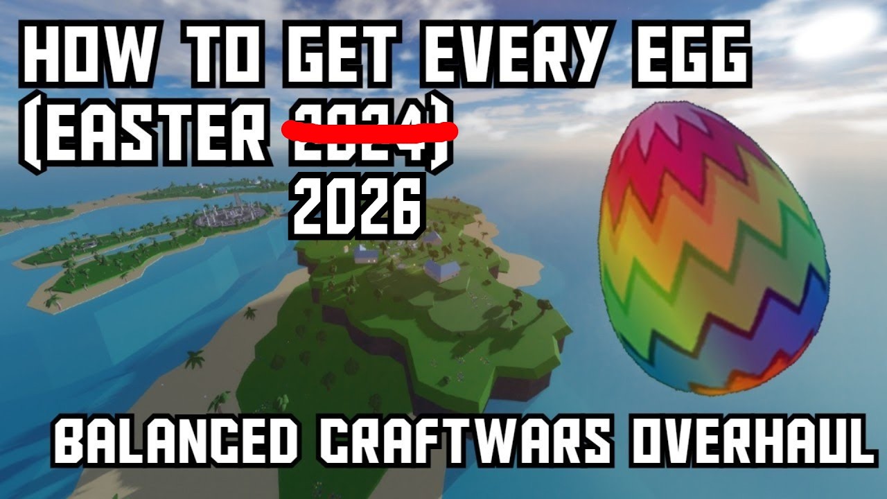 ALL EGGS Guide (Easter Event 2024) | Balanced Craftwars Overhaul