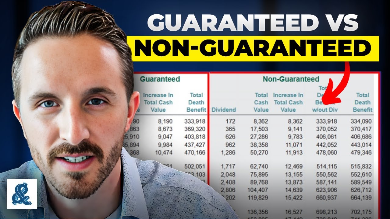 The Mistake Everyone Makes Reading Life Insurance Illustrations | Guaranteed vs Non-Guaranteed