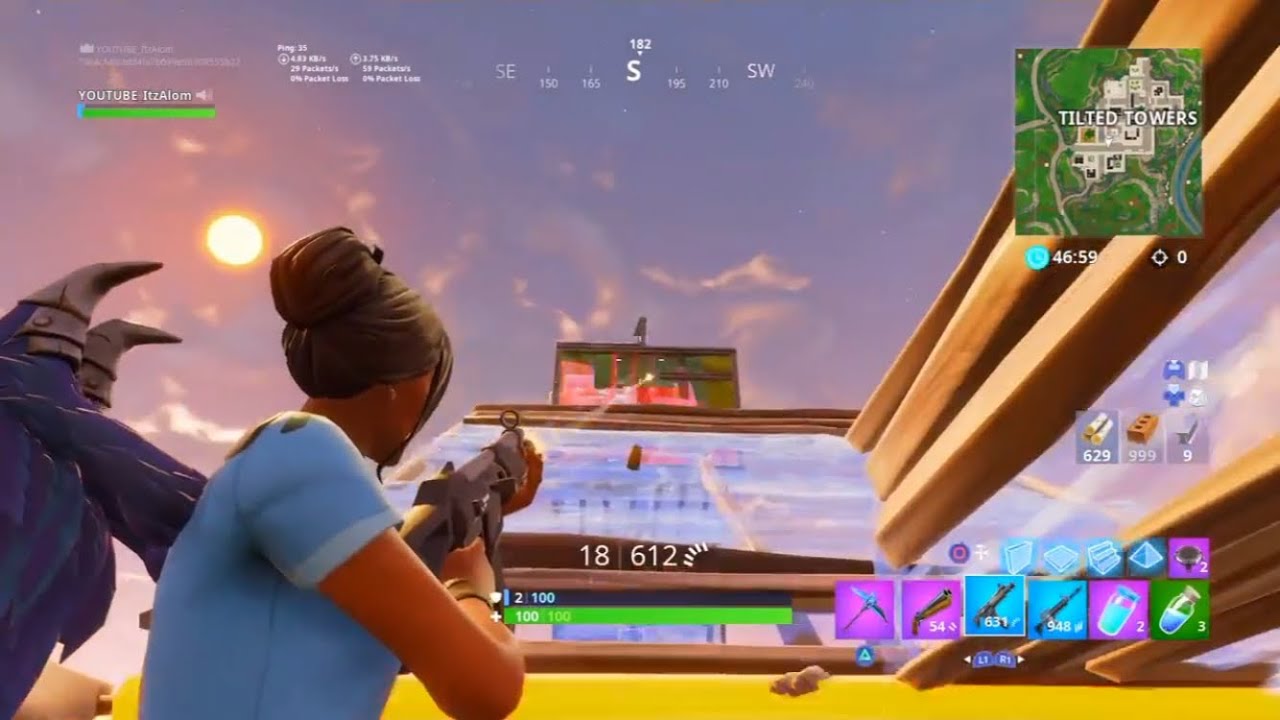 So a 11 Year Old Challenged me to a 1v1 Playground In Fortnite....