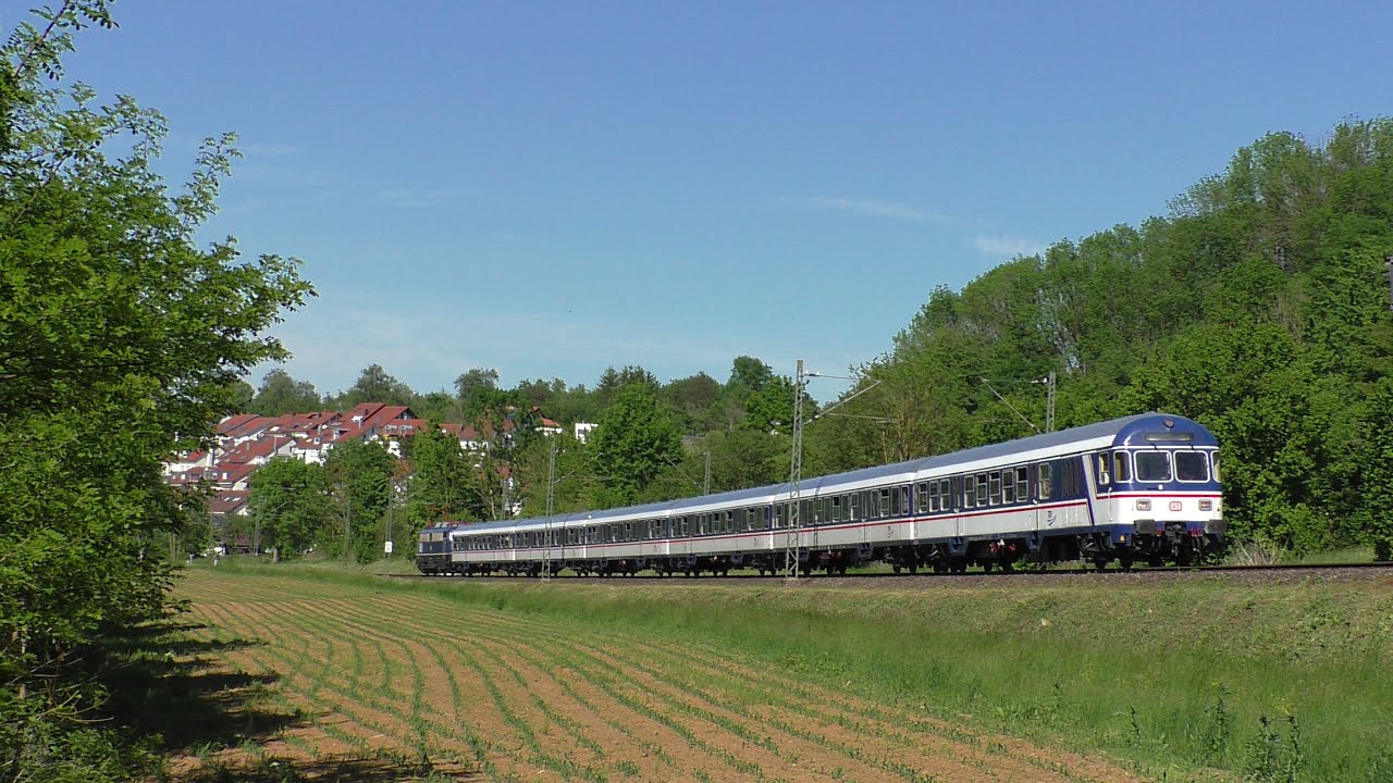 Abschied vom TRI-Ersatzverkehr mit BR110 und BR182 in Baden-Württemberg