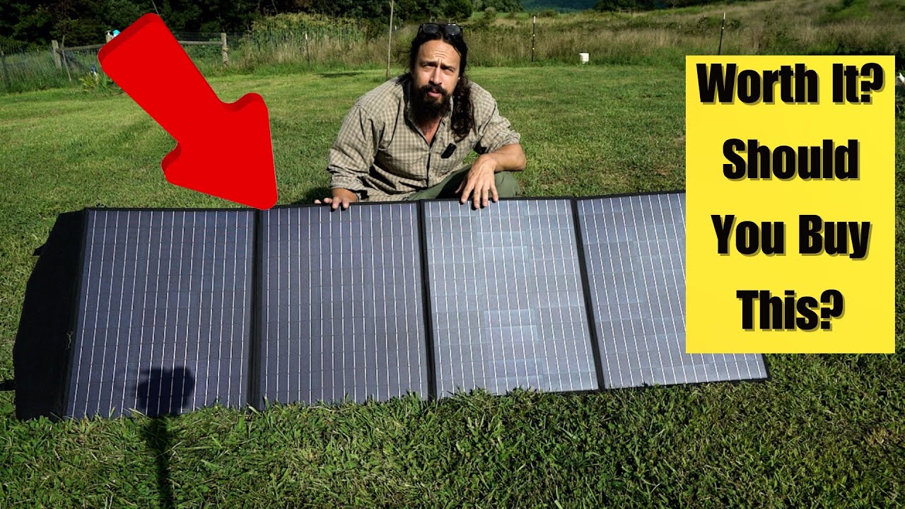 Allpowers SP033 200 Watt Foldable Solar Panel Review