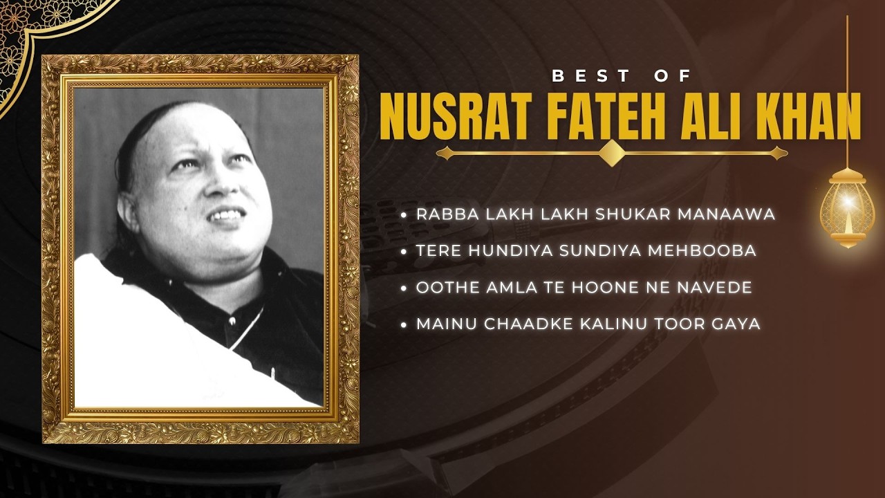 Nusrat Fateh Ali Khan - Best of Sufi Ghazals | Audio Jukebox | Soulful Qawwalis & Timeless Melodies