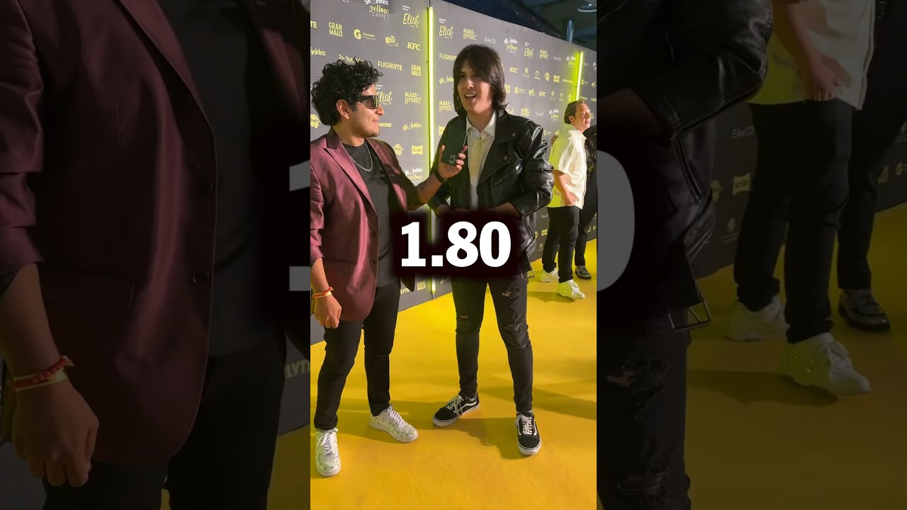 Midiendo famosos #islasvlogs #entretenimiento #shorts