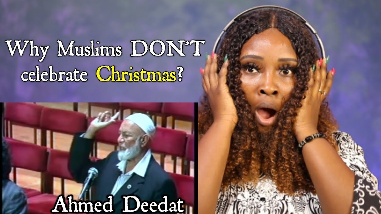 CHRISTIAN REACTS to Why Muslims DON'T celebrate Christmas? - Ahmed Deedat