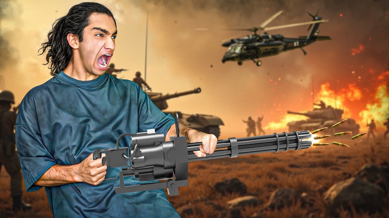 با عینک واقعیت مجازی رفتم جنگ به استقبال مادر صَدام 😂