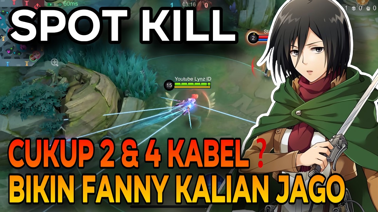 TUTORIAL SPOT KILL FANNY DENGAN MUDAH INSTAN KILL