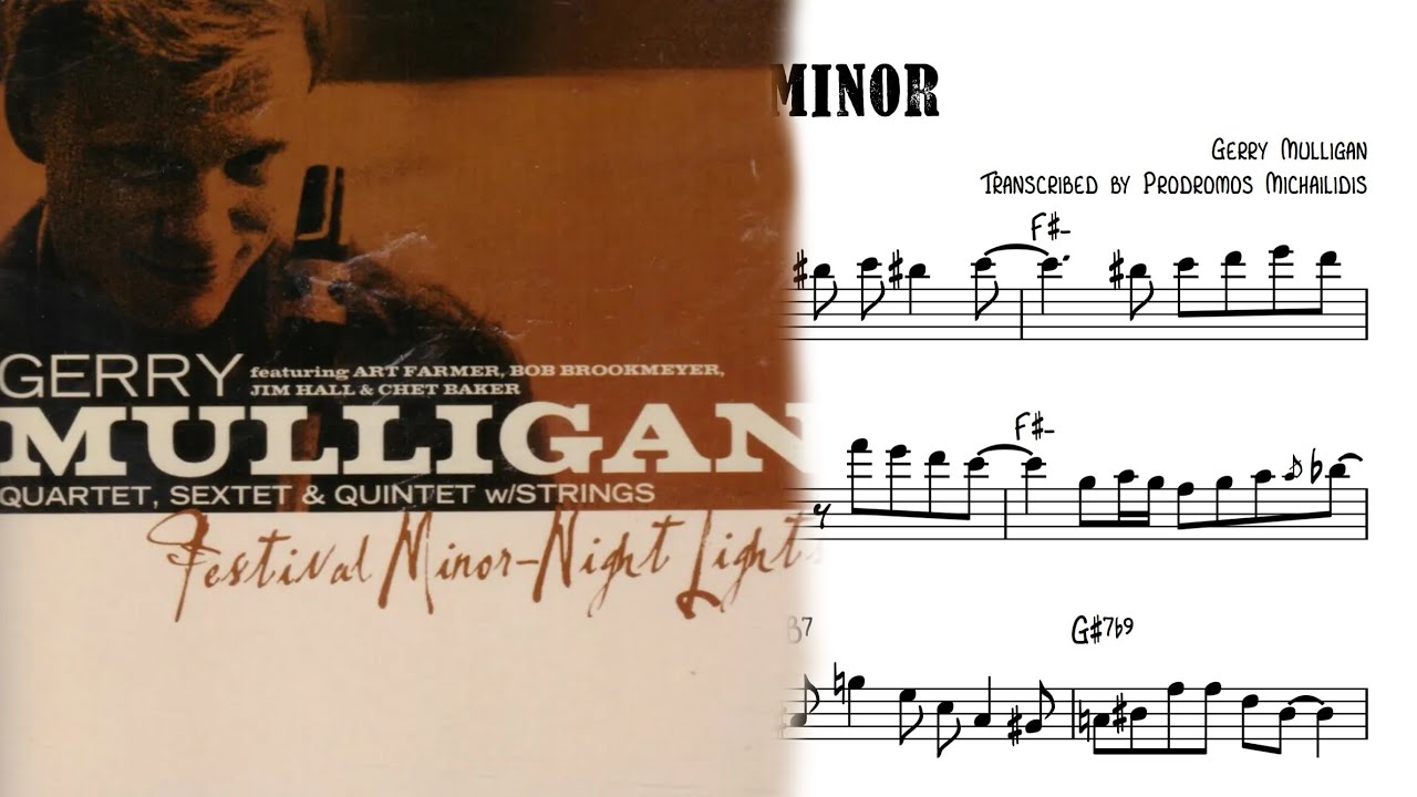 Festival Minor - Gerry Mulligan Transcription