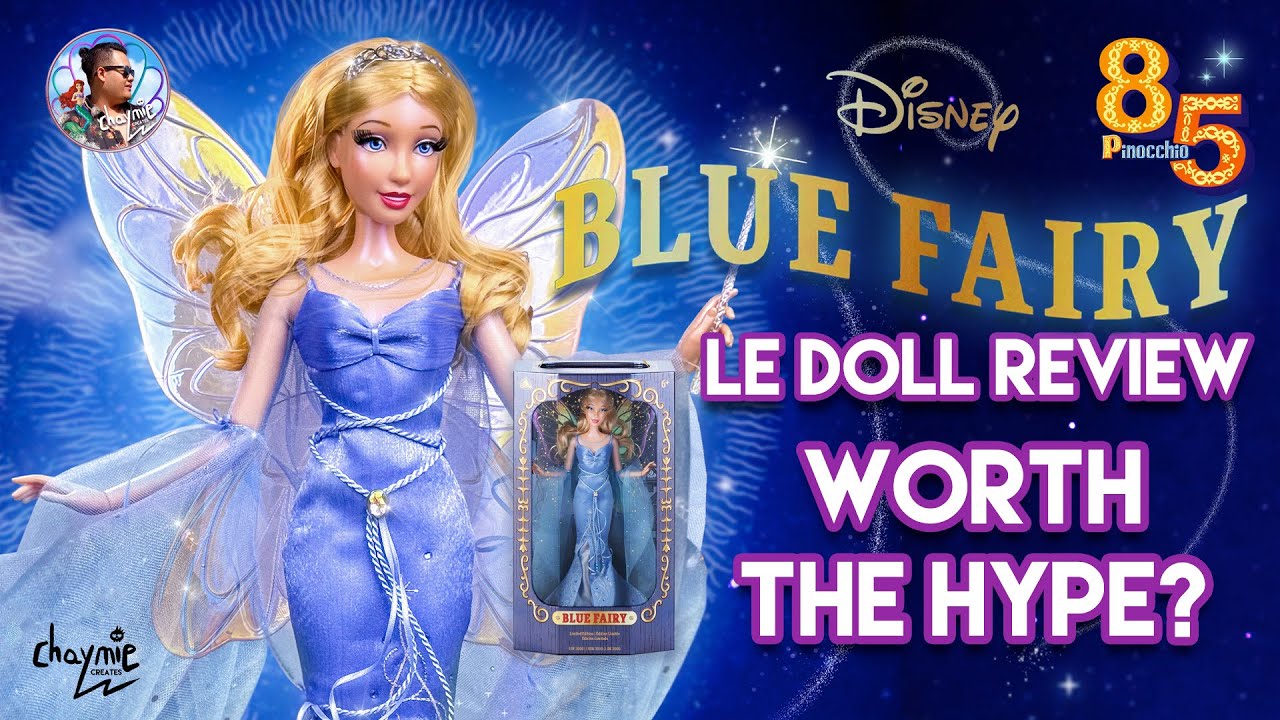 BLUE FAIRY - Limited Edition Doll REVIEW & UNBOXING | Disney Pinocchio - 85th Anniversary