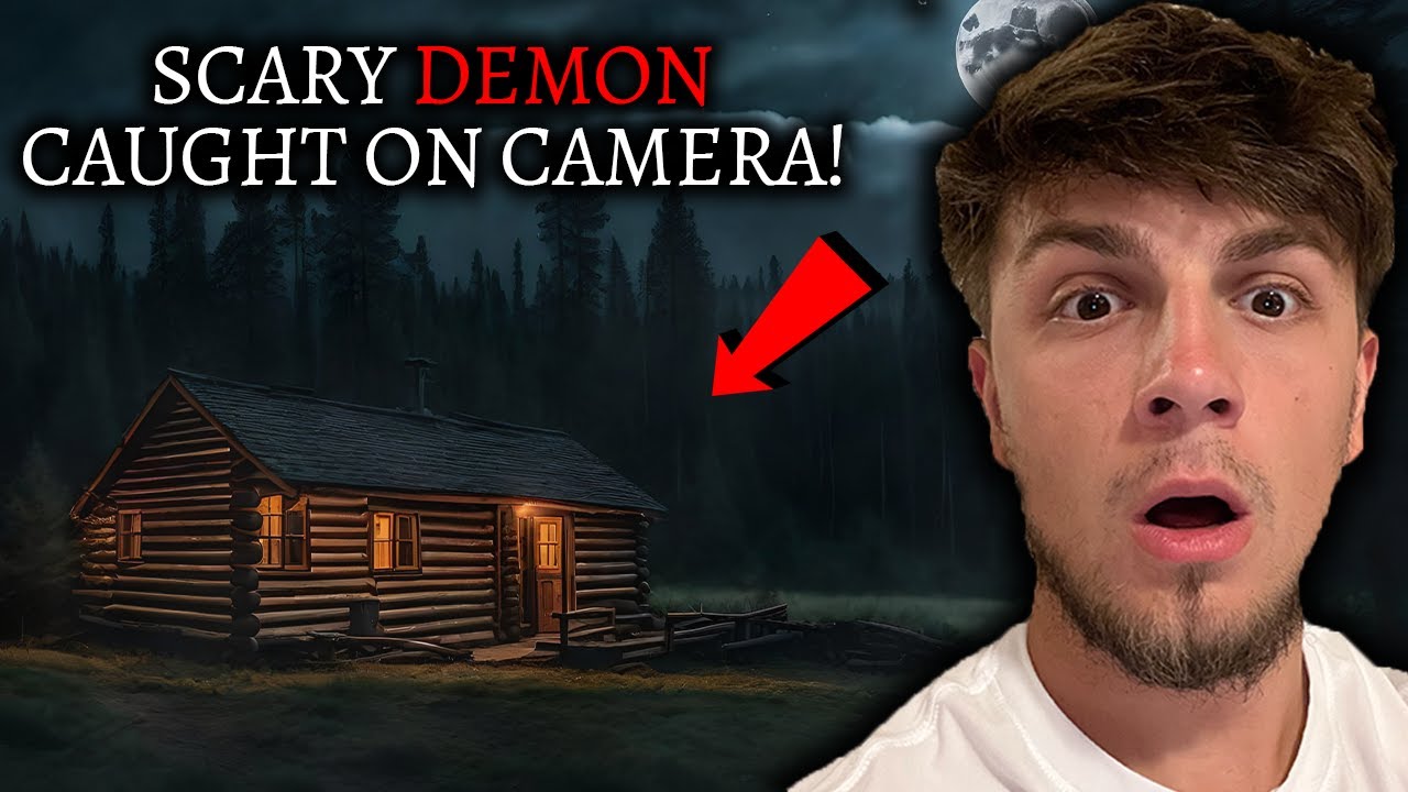 Our SCARY DEMON Encounter Caught On Camera - Haunted Cabin In The Woods (FULL MOVIE)