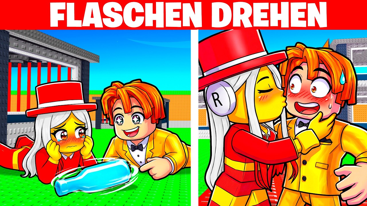 Sie WILL NUR REICHE JUNGS küssen beim Flaschendrehen 💋💰