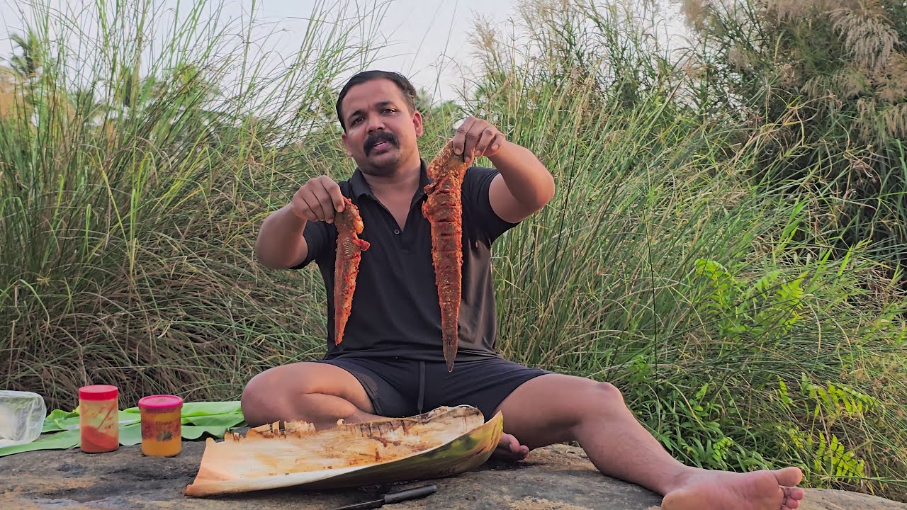 പുഴയോരത്തൊരു കിടുക്കാച്ചി ചേറാൻ ഫ്രൈ ... | River Side Cooking | Fish Fry | Food Money Food |