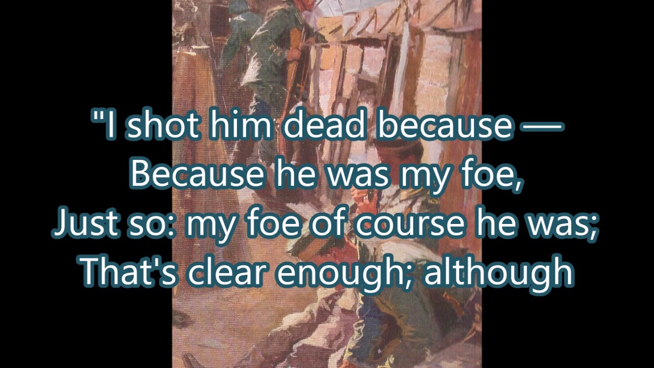 The Man He Killed - A poem by Thomas Hardy