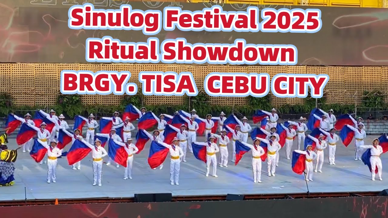 Sinulog Festival 2025 BARANGAY TISA Ritual Showdown in Cebu City DANCE FEST | Sinulog 2025