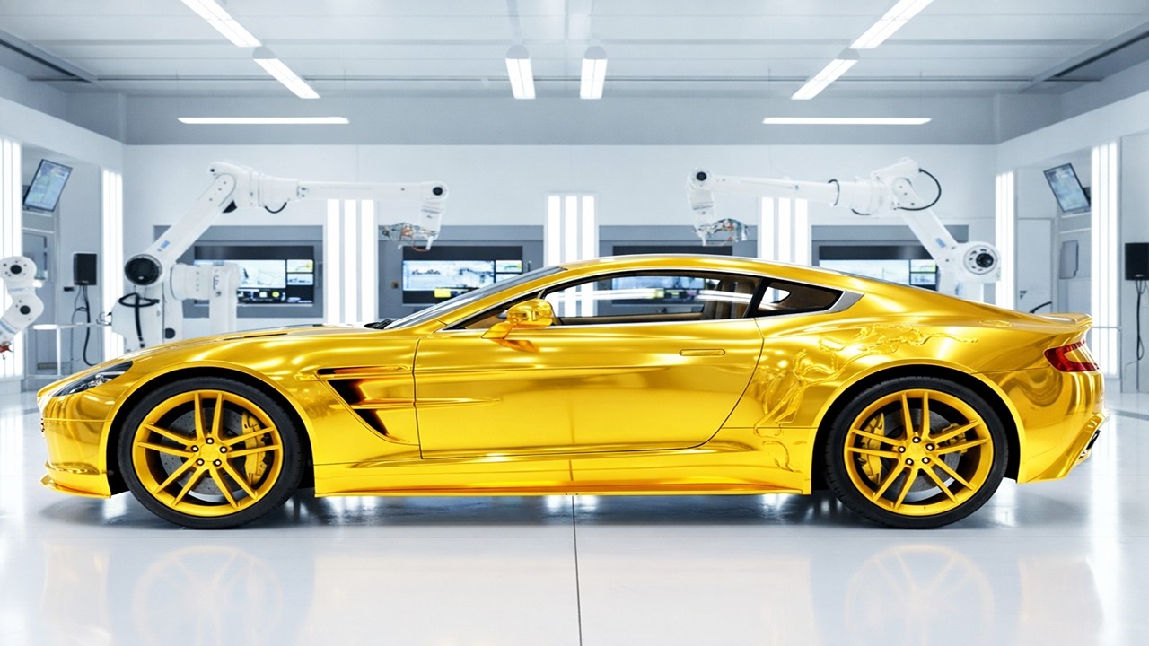 Crafting Solid Gold Bullion Inlays & Interior Trim for the Aston Martin One-77 Supercar