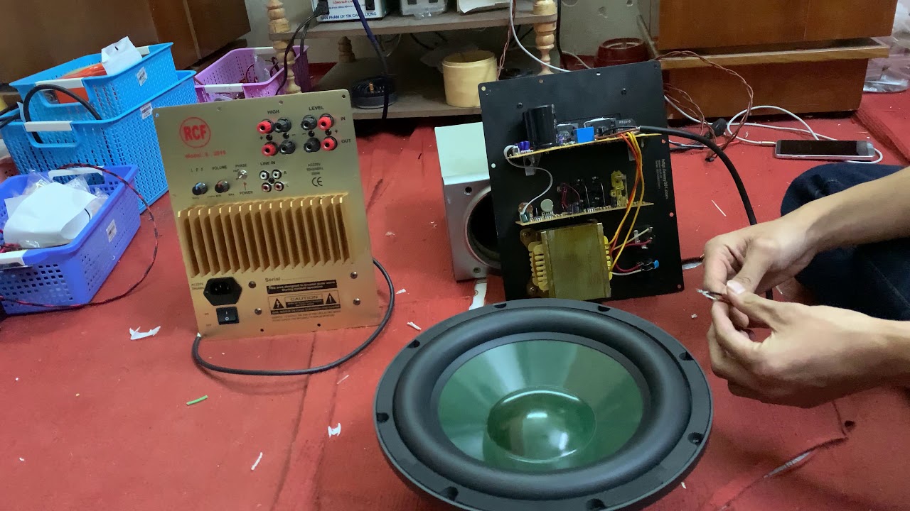 Mạch loa Sub điện, loa siêu trầm các loại từ Bass 20 - 40