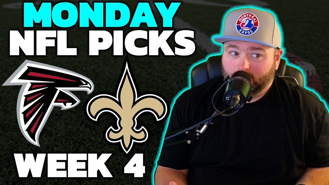 Falcons vs Saints Monday Week 4 NFL Picks with Kyle Kirms - October 5th