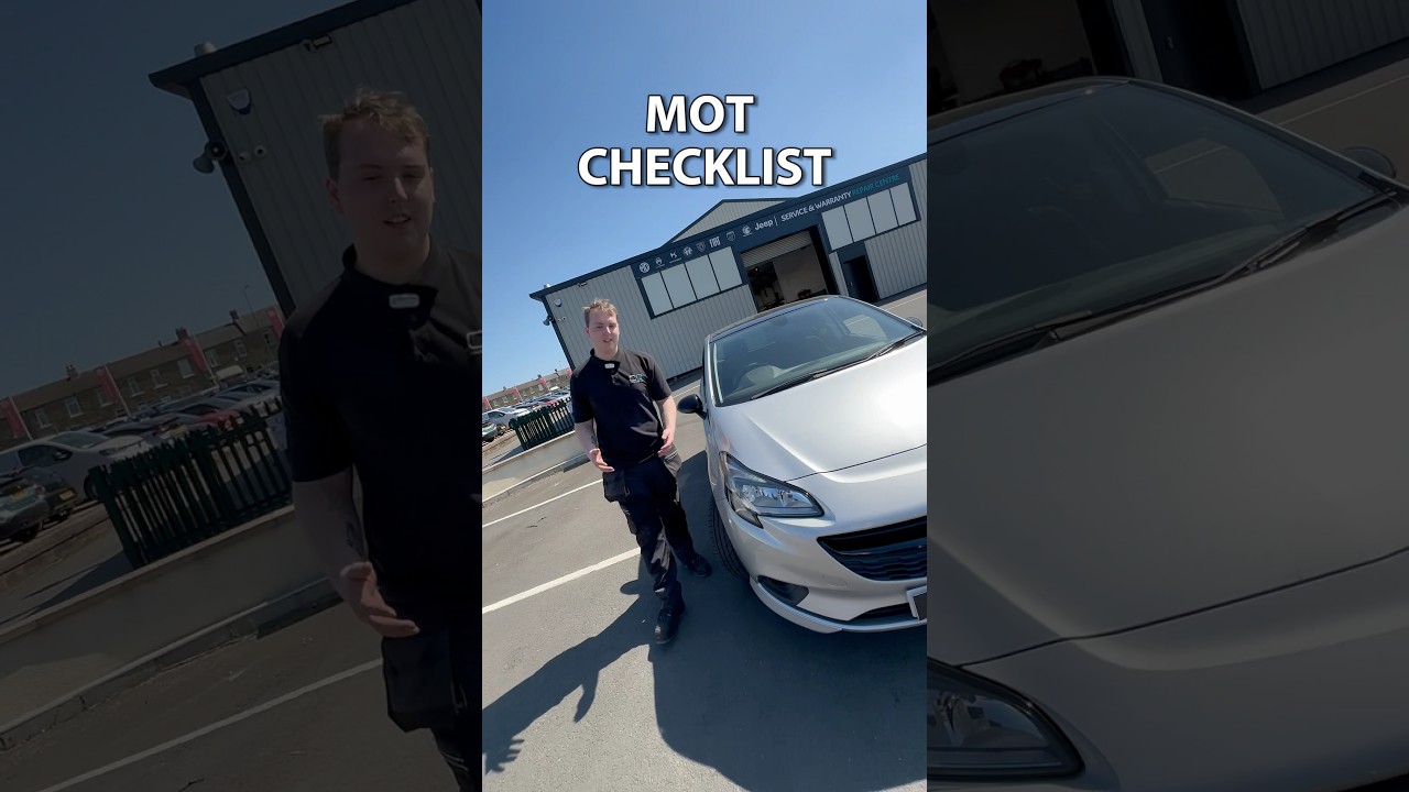 Your MOT checklist: Everything to check before test day!